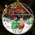 Christmas Couple Home Together We Built A Life We Loved - Personalized Custom Circle Acrylic Ornament