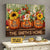 Thanksgiving Pumpkin Be Joyful Be Thankful Custom Canvas, Personalized Autumn Wall Art, Home Decor