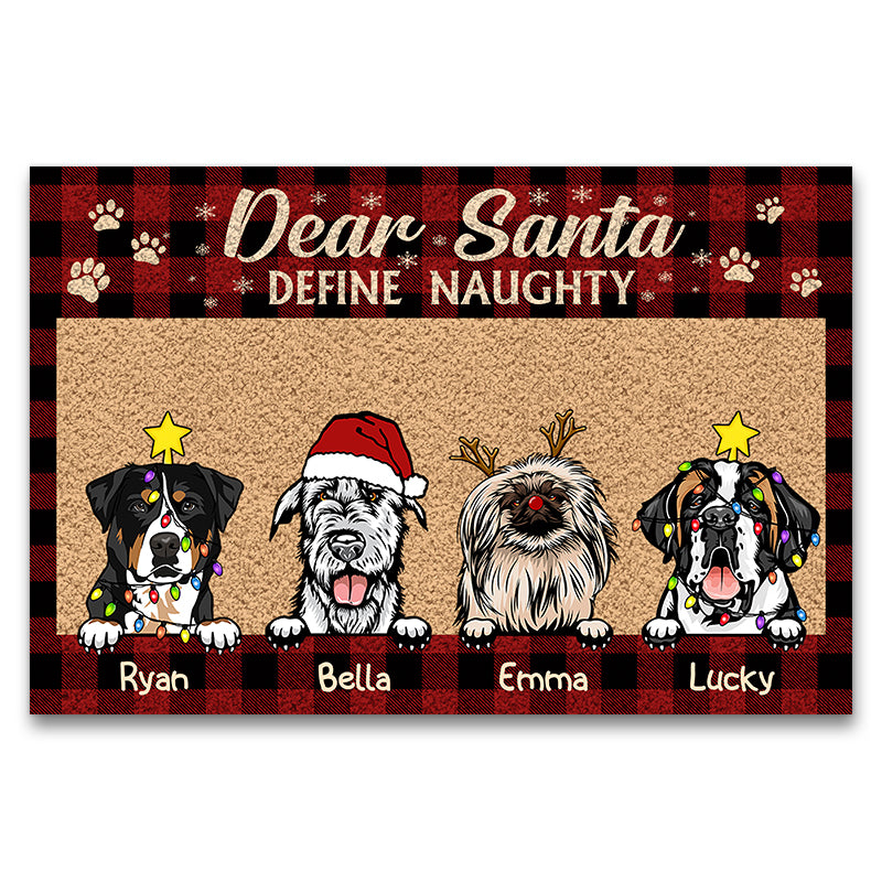 Dear Santa Define Naughty Christmas Dog - Christmas Gift For Dog