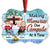 Making Memories One Campsite At A Time Husband Wife - Christmas Gift For Camping Lovers - Personalized Custom Aluminum Ornament