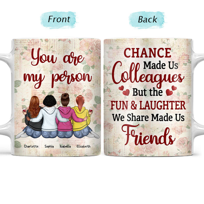 You're My Person Custom Best Friend Mug Personalized 