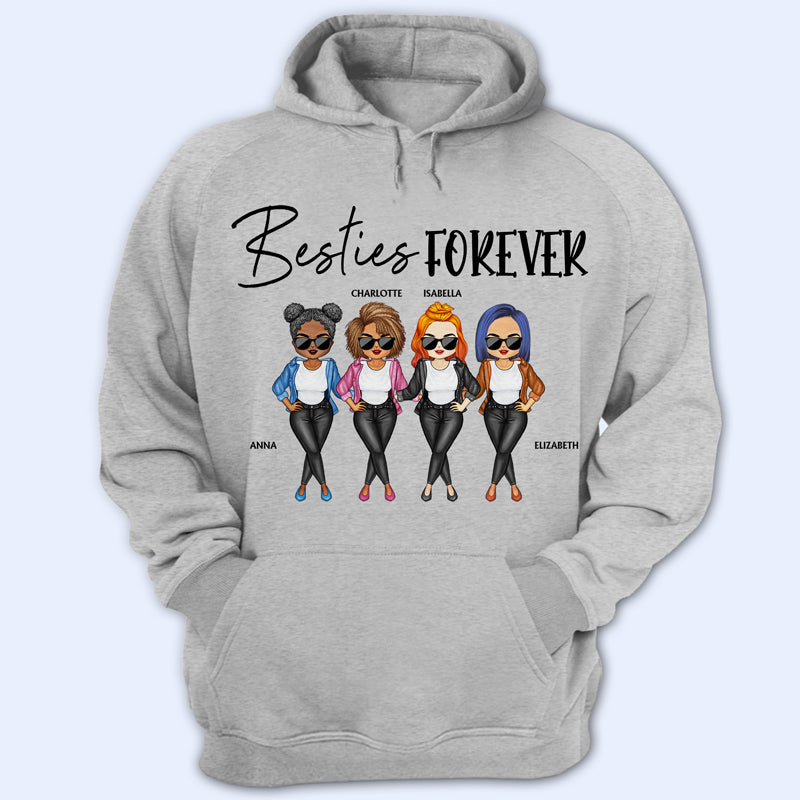 Sistas We Choose Best Friends - Bestie Sister Gift - Personalized Custom T Shirt