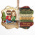 I Wish I Could Turn Back The Clock Chibi - Christmas Gift For Couples - Personalized Custom Wooden Ornament