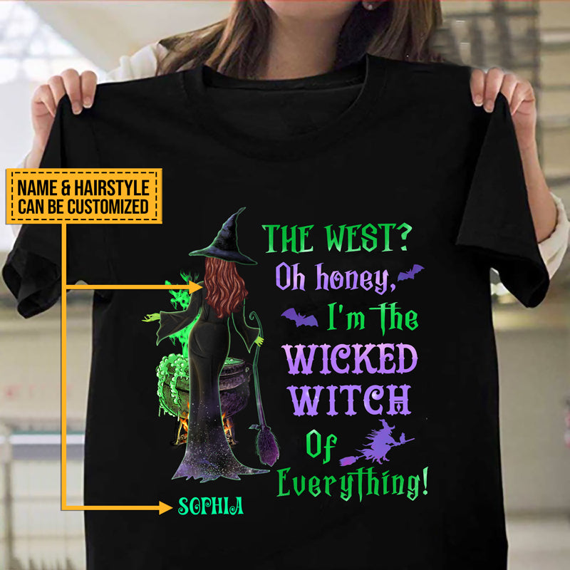 Witch The West Oh Honey Custom T Shirt, Spirits Halloween, Witch Gift, Witchcraft, Woman T Shirt, Halloween Party, Halloween Costumes
