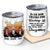 Thanks For Teaching Me To Be A Man - Gift For Dad - Personalized Custom Wine Tumbler