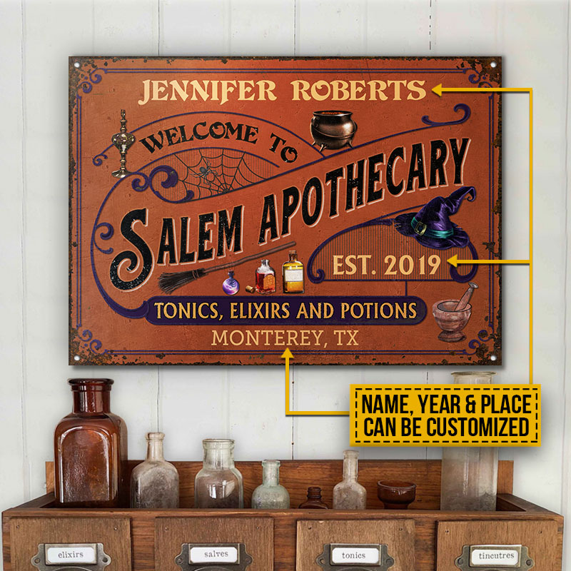 High quality Witches Apothecary tray/sign