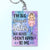 I'm The Rules Sisters And Brothers - Birthday, Loving Gift For Sister, Brother, Siblings, Family - Personalized Custom Acrylic Keychain